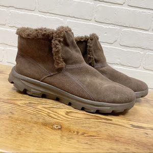 Skechers On-The-Go Faux Fur Bootie